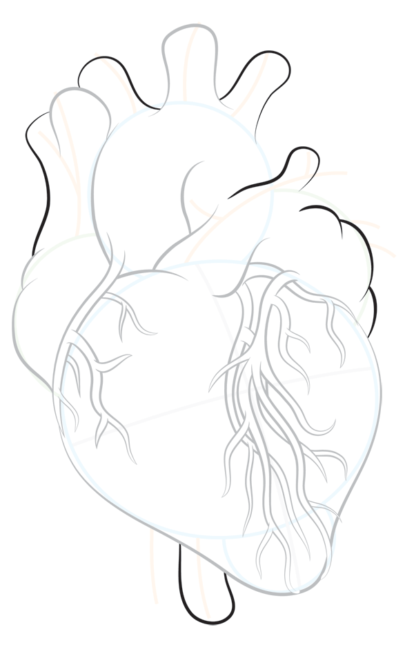 600x938 How To Draw A Heart