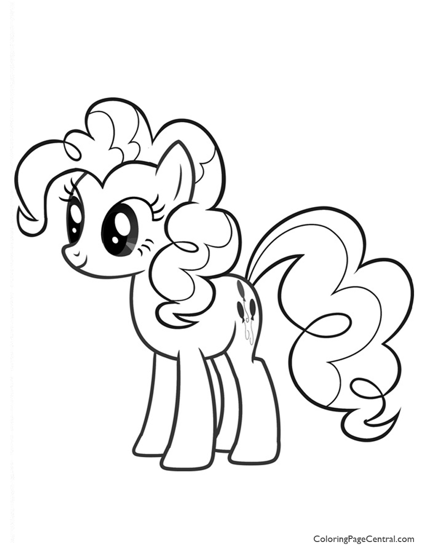 850x1100 My Little Pony Pinkie Pie 02 Coloring Page Coloring Page Central