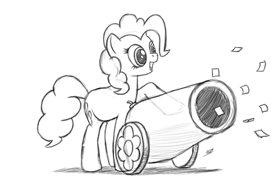 900x603 Pinkie Pie Sketch By Dyani Yahto