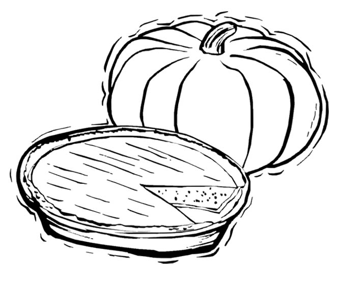 670x552 Pumpkin Pie Coloring Page Kids Coloring Pages