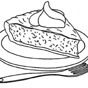 300x300 Drawing Cake Slice Coloring Pages Best Place To Color
