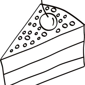 Piece Of Cake Drawing at GetDrawings | Free download