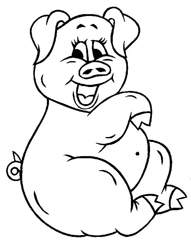 620x794 Free Printable Pig Coloring Pages For Kids