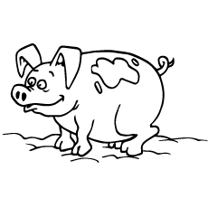 230x230 Top 20 Free Printable Pig Coloring Pages Online