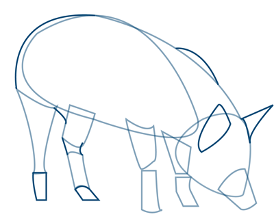 400x320 How To Draw A Pig Sketchbook Challenge 7