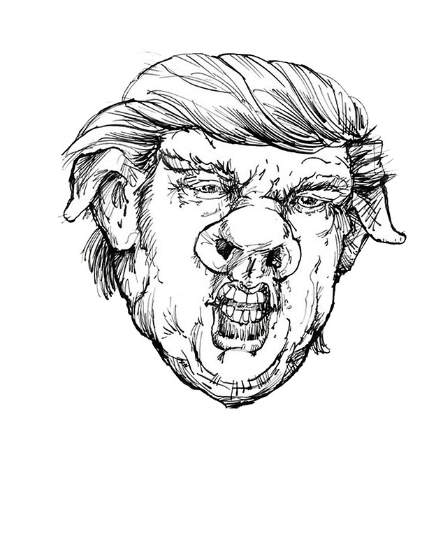 624x800 Pig Face Donald Photographic Prints By Dru1138 Redbubble