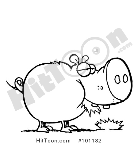 450x470 Pig Clipart