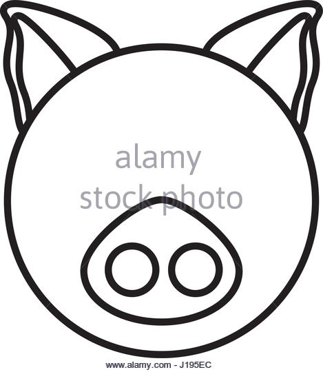 469x540 Pig Head Illustration Stock Photos Amp Pig Head Illustration Stock