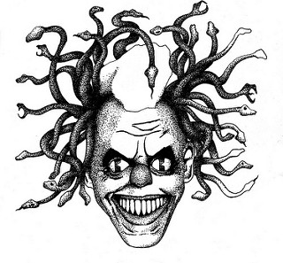 320x297 Scary Clown Illustration Danny Pig