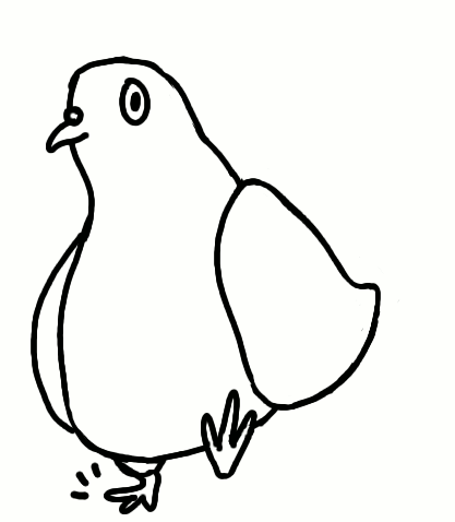 417x478 She Draws Tappy Pigeon