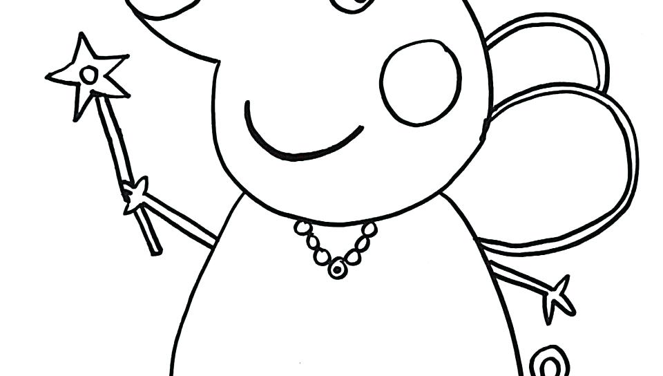 960x544 Coloring Page Of A Pig Piggy Bank Coloring Pages Pigs Printable