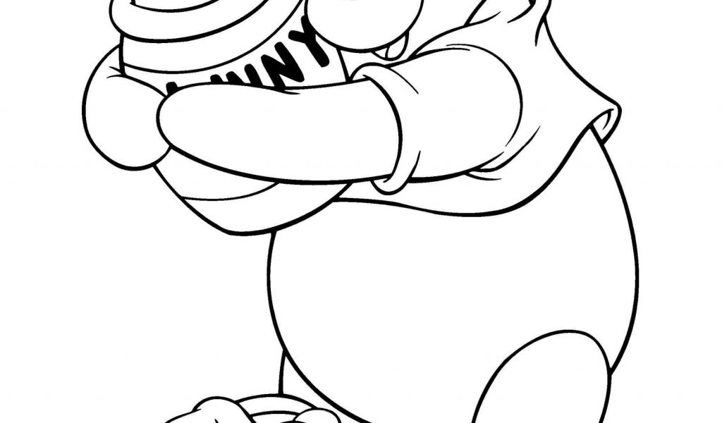1024x600 The Images Collection Of Draw Simple Winnie The Pooh