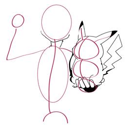 263x261 How To Draw Ash And Pikachu