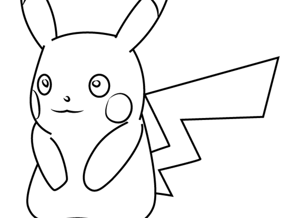 566x425 How To Draw Pikachu Learn How To Draw Pikachu From Pokemon Go