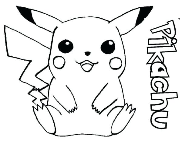 600x463 Pikachu Drawing Pages Pikachu Drawing Pages