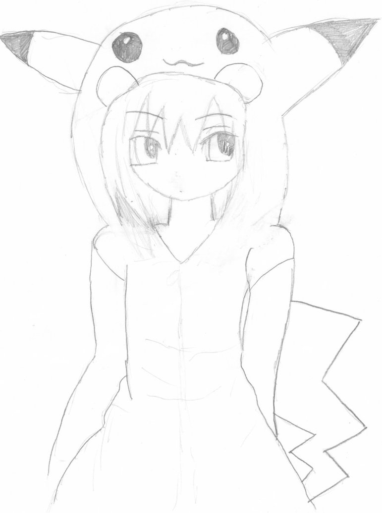 771x1036 Pikachu Girl By Labradoras