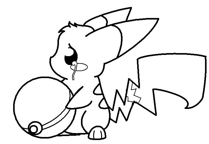 684x472 Drawn Kitten Pikachu