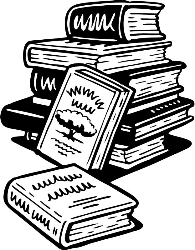 623x800 Stack Of Books Clipart