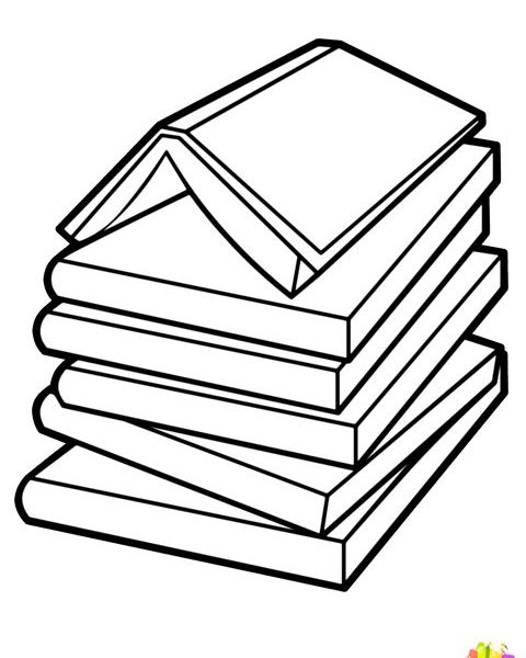 480x600 Books For Coloring Photo Pic Books For Coloring