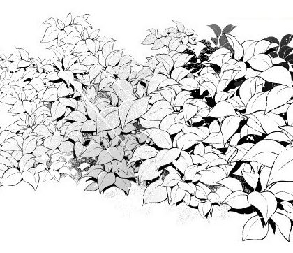 420x362 Just Add A Little Trick! How To Draw Leaves Pile With Falling