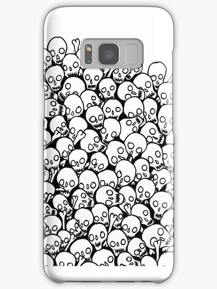 750x1000 Pile Of Skulls Samsung Galaxy Cases Amp Skins By Lissarnoble