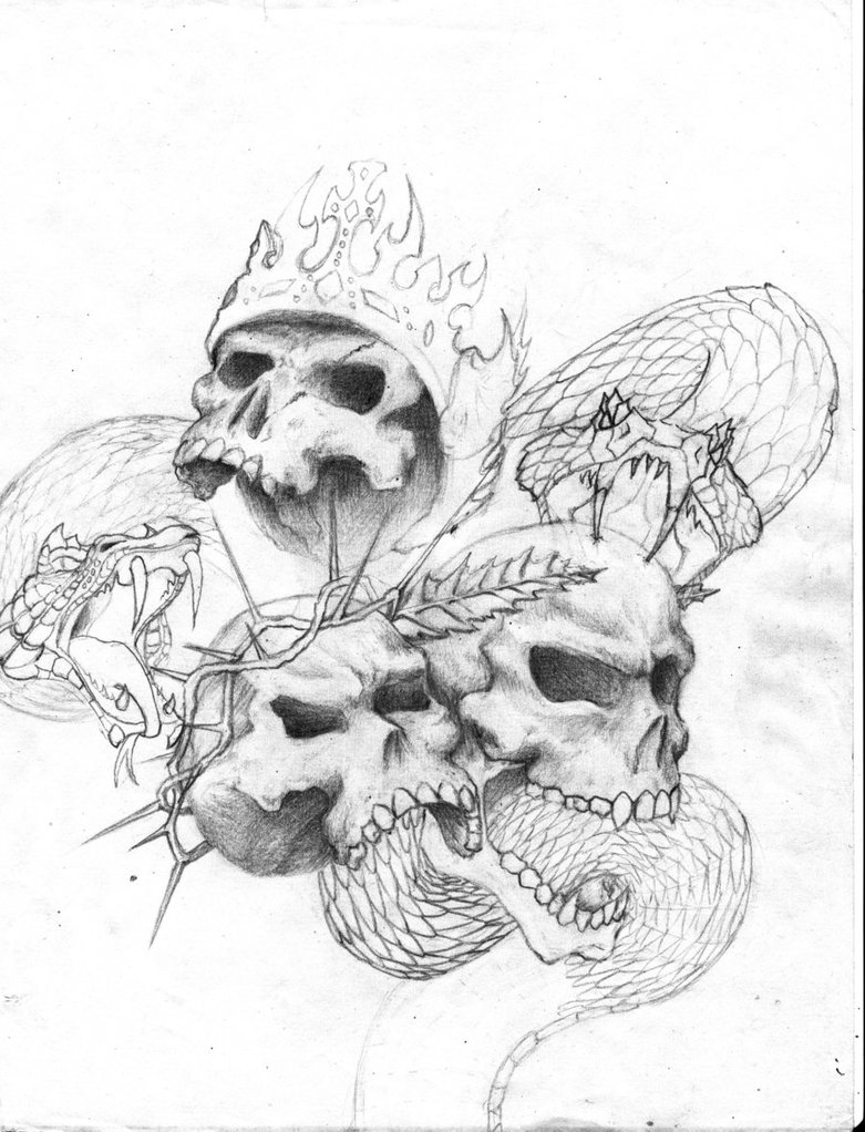 Pile Of Skulls Drawing at GetDrawings | Free download