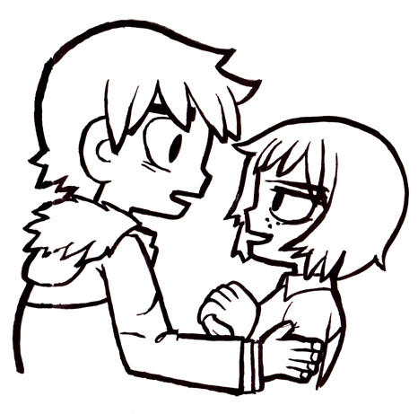 466x461 Scott Pilgrim Fan Art For Caleb