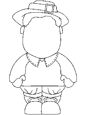 300x400 Draw The Details On The Thanksgiving Coloring Pages