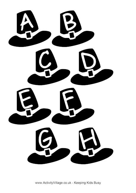 460x650 Hat Alphabet