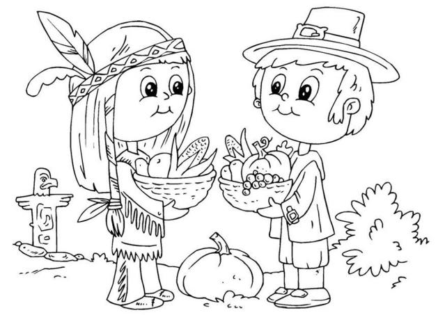 639x453 Free Printable Pilgrim Coloring Pages Colouring For Fancy Print
