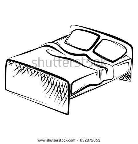 450x470 Drawing Of Bed Home Designs Idea