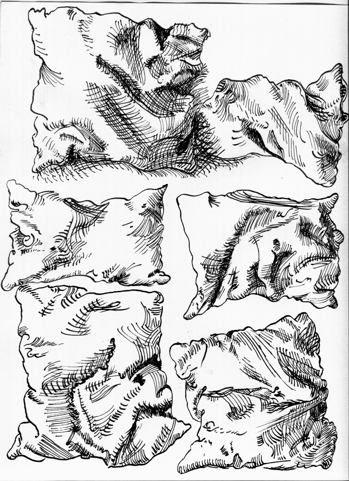 1161x1600 Albrecht Durer, Six Pillows. 1493 Ourdailyawesome