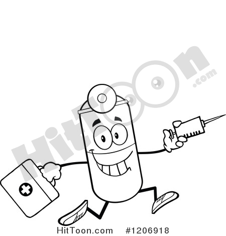 450x470 Pill Mascot Clipart