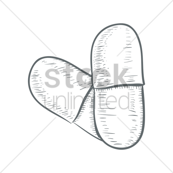 600x600 Pills Vector Image