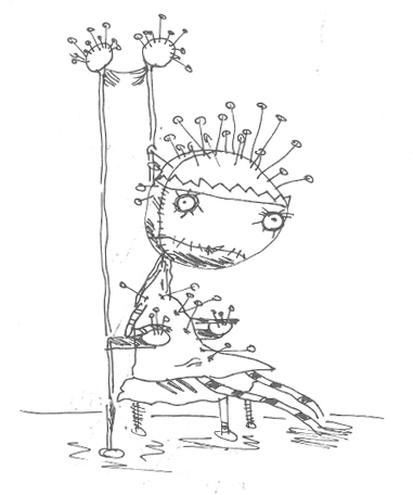 381x456 Pin Cushion Queen By Tim Burton