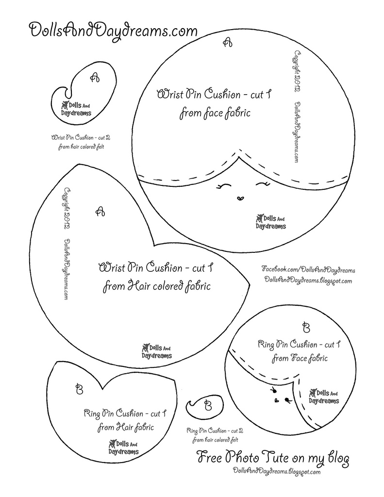 791x1024 Wrist Pin Cushion Pattern