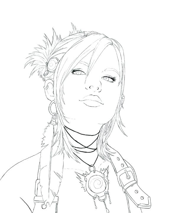 582x720 Best Pin Up Girl Coloring Pages New Female To Print For Your Site