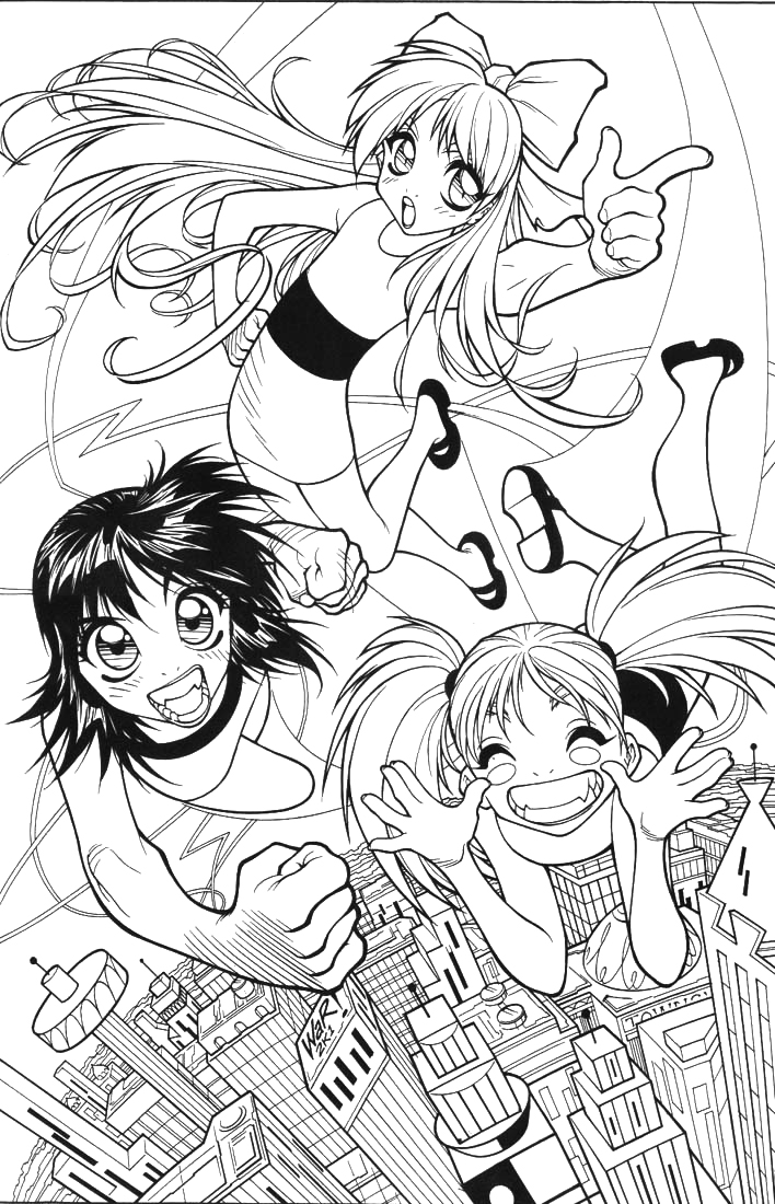 708x1100 Powerpuff Girls Pinup By Adamwarren