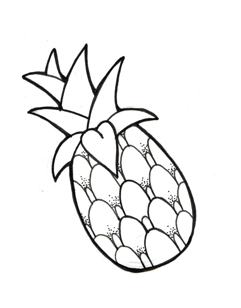 790x1010 Pineapple By Makipony