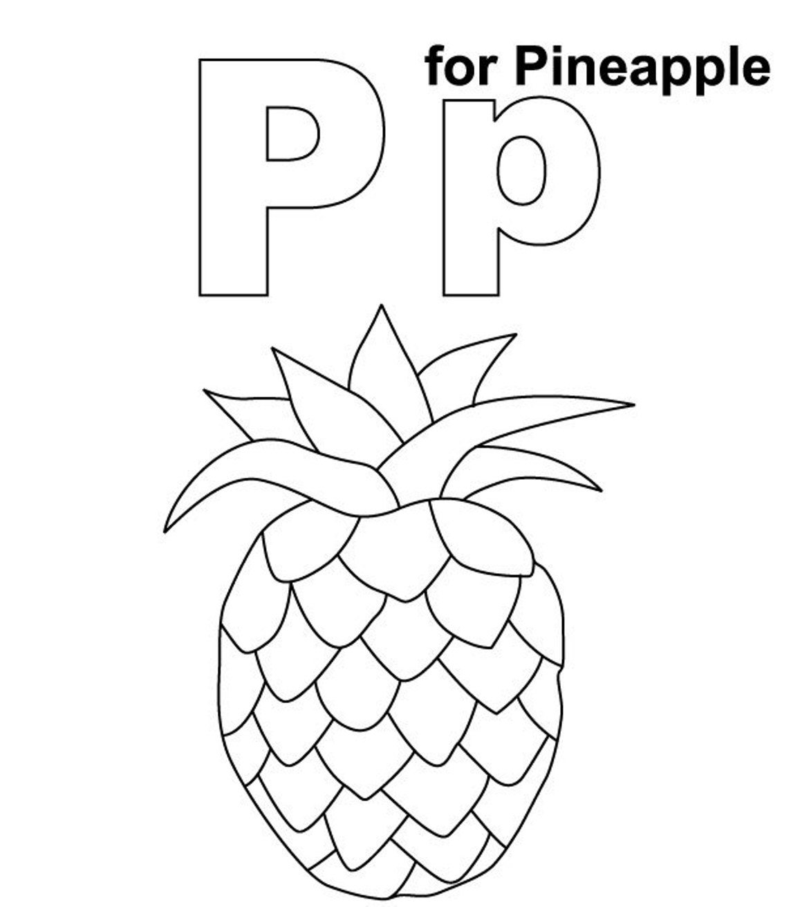 1157x1312 Coloring Pages Stunning Pineapple Coloring Page Fruit Pages