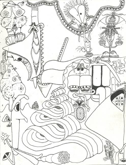 495x650 Pinhead Party By Calvin Wright