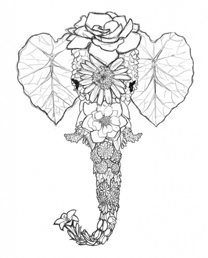 824x1024 Tumblr Flower Drawing Simple Flower Drawings Tumblr