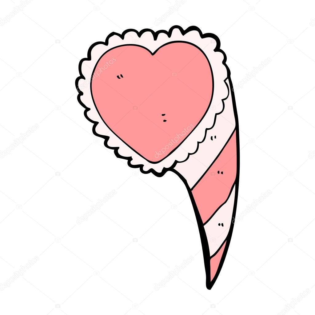1024x1024 Cartoon Pink Heart Stock Vector Lineartestpilot
