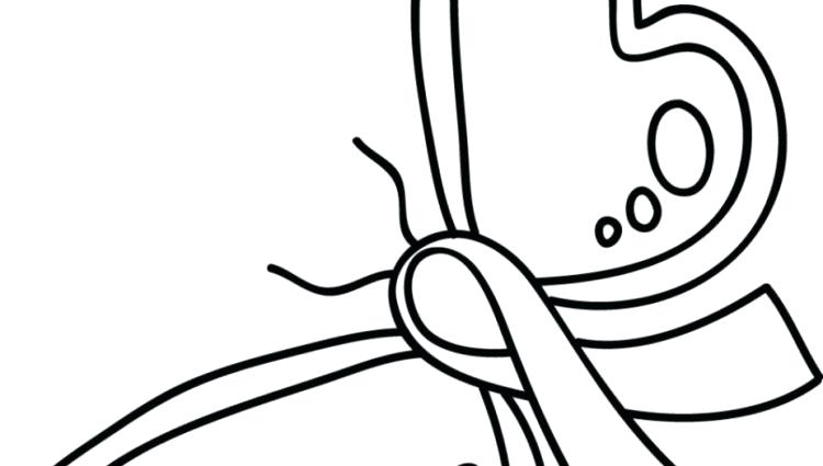 750x425 Ribbon Coloring Sheet Breast Cancer Ribbon Coloring Sheet Library