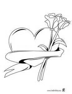 232x300 Hearts And Roses Coloring Pages Pink Roses Diamond Hearts