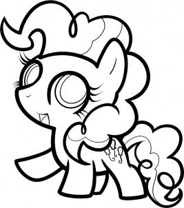 267x302 How To Draw Chibi Pinkie Pie, My Little Pony Friendship Is Magic