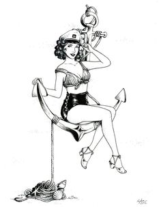 236x303 Pinup Girl By On @ Pin Ups