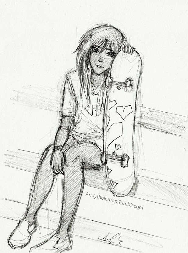 617x829 Sk8er Girllll Percy Jackson And Co. Skater Girls