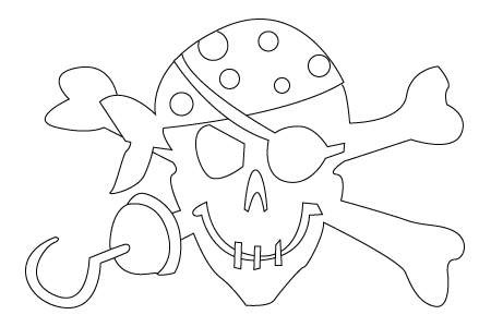 450x300 Pirate Drawing Childrens Drawings