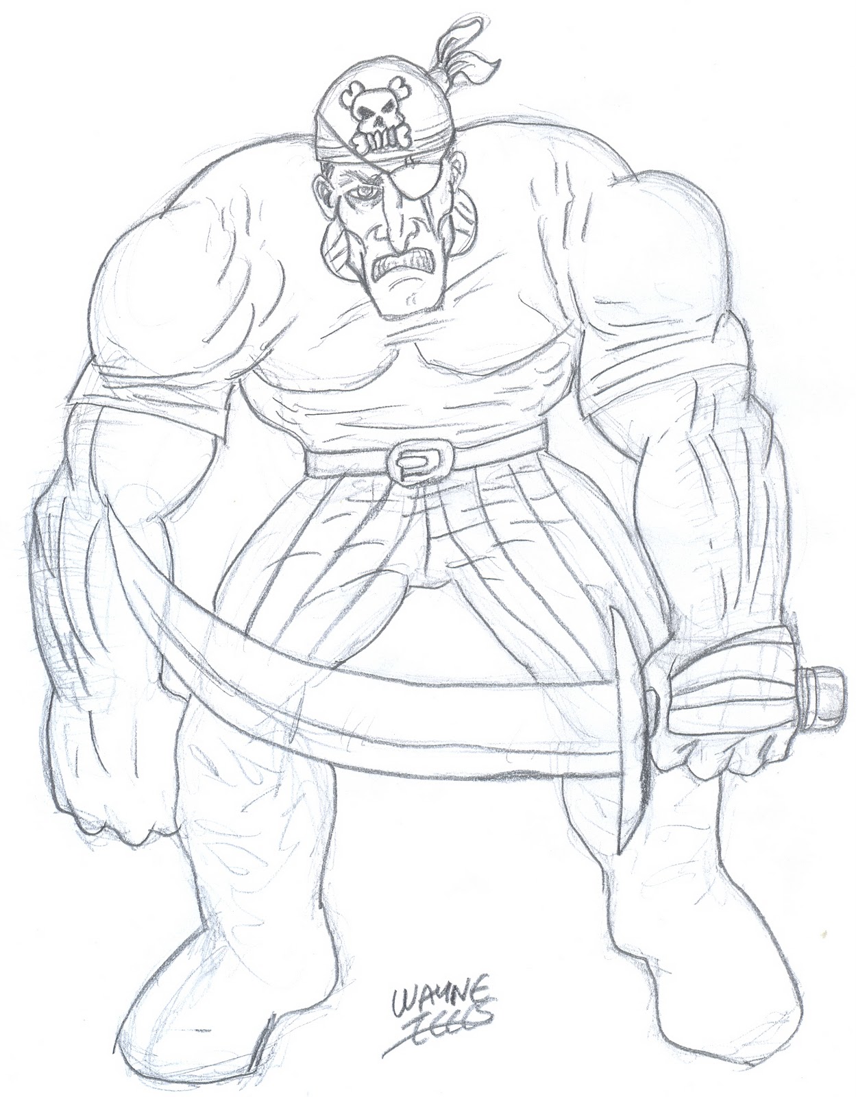 1249x1600 Wayne Tully Fantasy Art How To Draw A Pirate